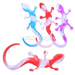 Игрушка - Антистресс "SquidoPop" (Сквидопоп) Ящерица цветная