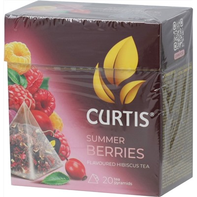 CURTIS. Summer Berries (пирамидки) карт.пачка, 20 пирамидки