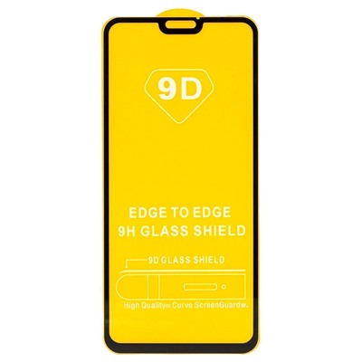 Защитное стекло Full Glue - 2,5D для "Huawei Honor 8X/Honor 8X Premium/Honor 9X Lite" (тех.уп.) (20) (black)
