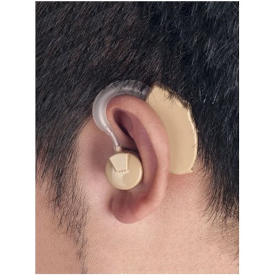 Заушный, внутриушной слуховой аппарат с аккумулятором, цифровой усилитель звука и слуха