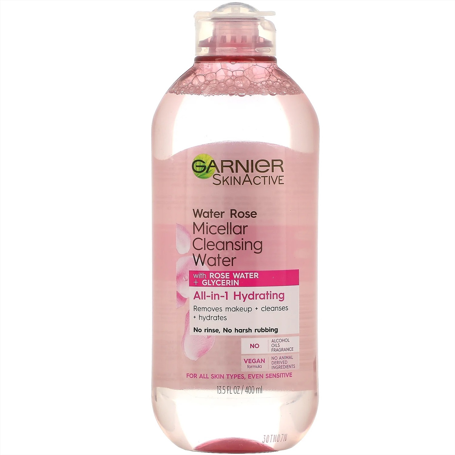 Garnier SKINACTIVE all-in-1 Hydrating Micellar Cleansing Water. Garnier Rose. Garnier бренд. Розовая мицеллярная вода фото. Garnier розовая вода