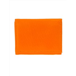 Женское портмоне из искусственной кожи, цвет оранжевый
