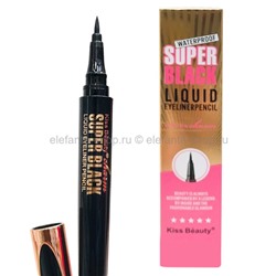 Подводка для глаз Kiss Beauty Super Black Liquid Eyeliner Pencil (28)