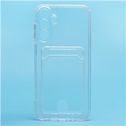 Чехол-накладка - SC276 с картхолдером для "Samsung Galaxy A15 5G" (transparent) (226206)