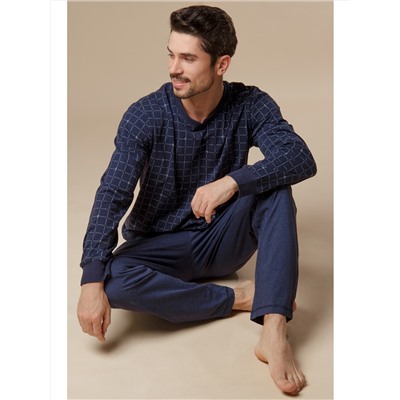 Мужская пижама (Дл.рукав+брюки)