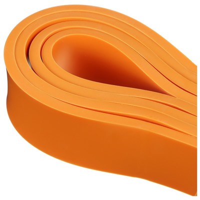 Эспандер ленточный многофункциональный ONLYTOP, 208х2,9х0,5 см, 11-36 кг, цвет оранжевый