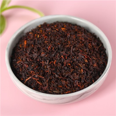 Чай чёрный «8 марта», чёрный чай со вкусом тропических фруктов, 50 г.