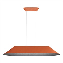 SL3001.823.01 Светильник подвесной ST-Luce Оранжевый,Серый/Оранжевый,Серый LED 1*32W 3000K