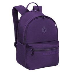 Рюкзак молодежный RXL-424-1/4 фиолетовый 25х34,5х12 см GRIZZLY