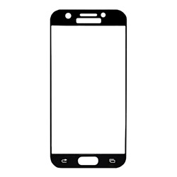 Защитное стекло Full Screen Glass 2,5D, прозрачное для "Samsung SM-A320 Galaxy A3 2017" (black) (black)
