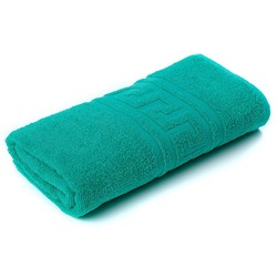 Полотенце махровое гладкокрашенное - Ярко-зеленое