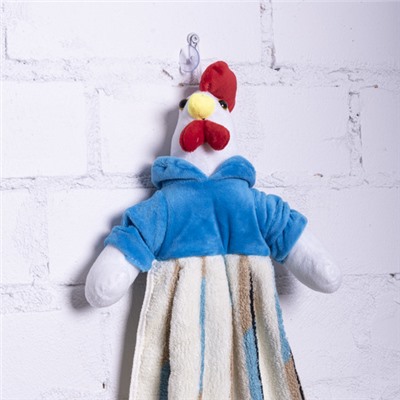 Кукла-полотенце интерьерная 30 50/26 см цвет голубой