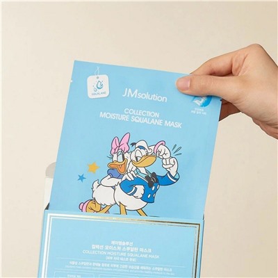 JMsolution Маска тканевая увлажняющая со скваланом / Disney Сollection Moisture Squalane Mask, 30 мл