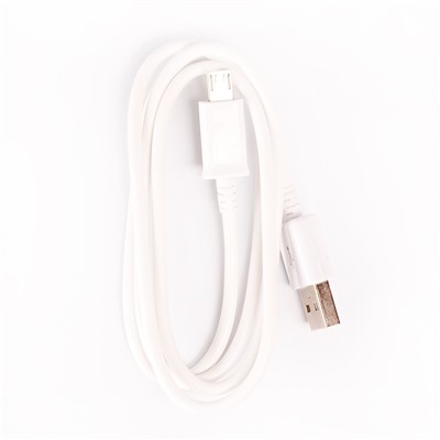 Кабель USB - micro USB - ECB-DU4AWE (длинный штекер)  100см 1,5A  (white)