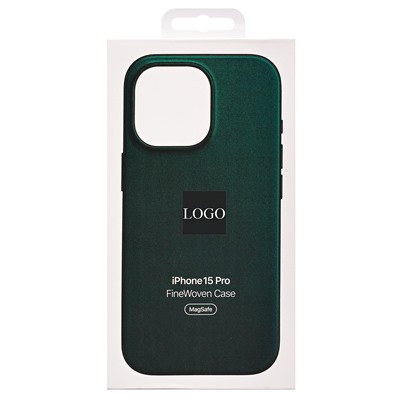 Чехол-накладка ORG FineW SafeMag для "Apple iPhone 15 Pro" (evergreen)