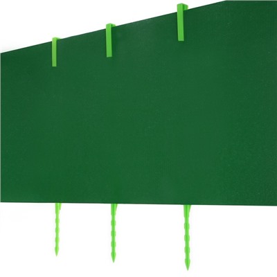 Колышек, h = 40 см, набор 10 шт., зелёный, Greengo