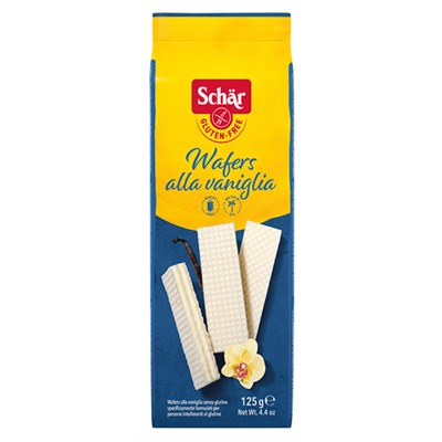 Вафли со вкусом ванили "Wafers alla vaniglia" Schaer, 125 г