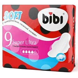 Прокладки гигиенические BiBi Super Ultra Soft 8 шт 0362