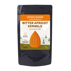 Абрикосовые ядра горькие / Bitter apricot kerneils 50 gr organic Ufeelgood, 50 г