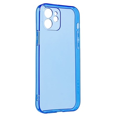 Чехол-накладка - SC344 для "Apple iPhone 12" (transparent/blue) (232060)