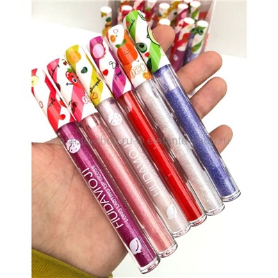 Мерцающие блески для губ HUDAVIOJI Lip Gloss NEW (106)