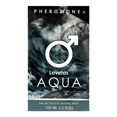 Туалетная вода мужская с феромонами Lovelas Aqua, 100 мл (по мотивам Acqua Di Gio (G.Armani)