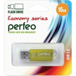 USB-флеш-накопитель PERFEO 16GB E01 Gold economy series Perfeo