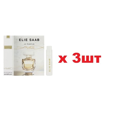 Туалетная вода Elie Saab Le Parfum In White 1мл жен edp тестер 3шт