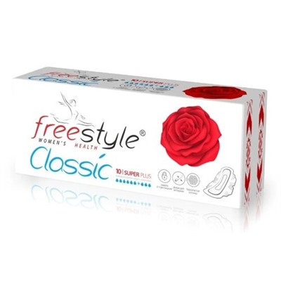 Прокладки Free Style Classic Dry Super Plus 10 шт