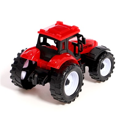Трактор инерционный «Фермер», цвет красный