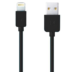 Кабель USB - Apple lightning Remax RC-06i Light (повр. уп)  100см 1,5A  (black)