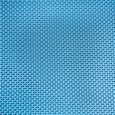 Покрытие ковровое против скольжения «Зиг-Заг Твист», 0,9×10 м, h=4,5 мм, цвет синий