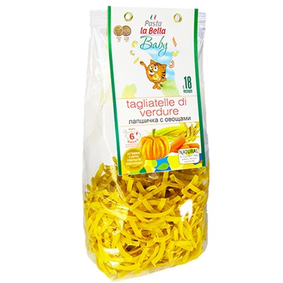 ГУРМАЙОР Лапшичка с овощами 250г Pasta la Bella Baby