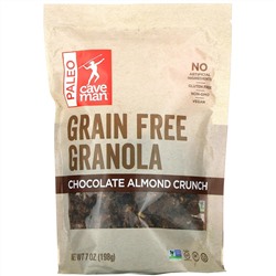 Caveman Foods, Grain Free Granola, Chocolate Almond Crunch, 7 oz (198 g)