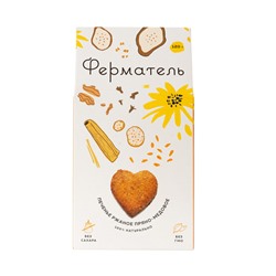 Печенье "Ферматель" ржаное пряно-медовое, без сахара Anna&Anna, 120 г