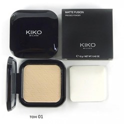 Пудра для лица KIKO Matte Fusion Pressed Powder (тон 01)
