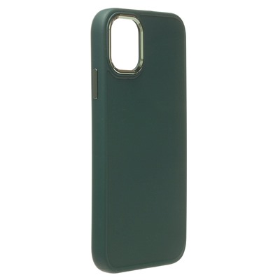 Чехол-накладка - SC311 для "Apple iPhone 14" (green) (210212)