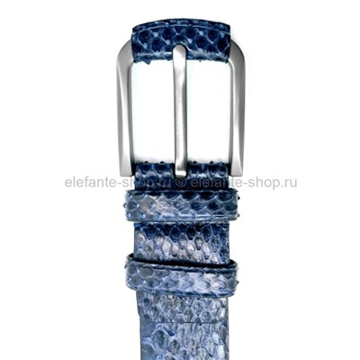 Ремень Inter Belt Python Skin Blue 41696