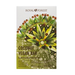 Шоколад "Vegan Coconut Bar" Кокосовое молоко Royal Forest, 50 г