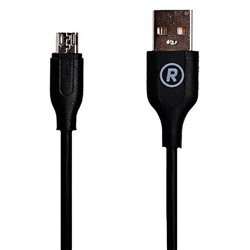Кабель USB - micro USB RockBox RC-M01  100см 1,5A  (black)