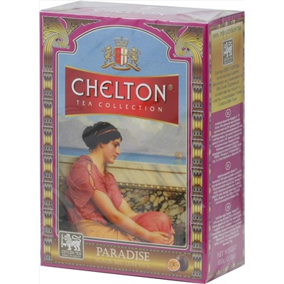 CHELTON. Черный чай «Paradise» c маракуйей 100 гр. карт.пачка