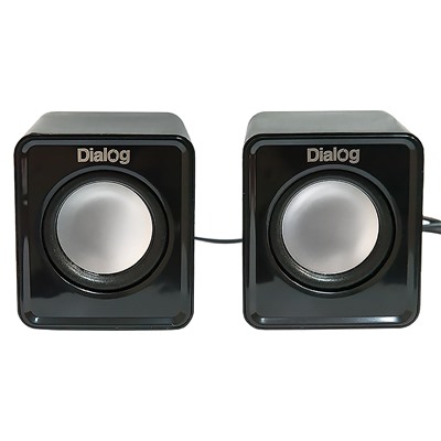 Компьютерная акустика Dialog Colibri AC-02UP (повр. уп.) 2.0 (black)