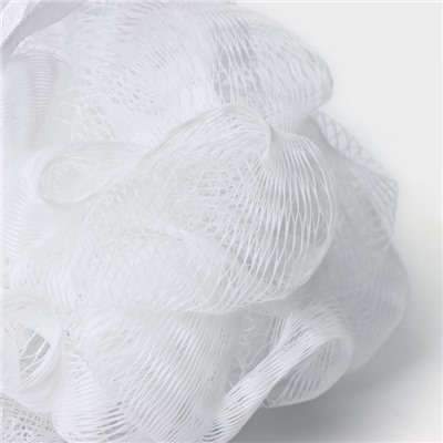 Мочалка - шар для тела CUPELLIA SPA, 30 гр, цвет белый