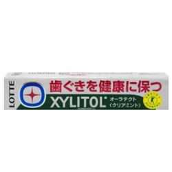 Жевательная резинка Чистая Мята Xylitol Oratect Lotte, Япония, 21 г