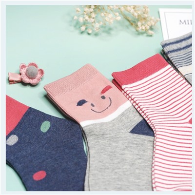 Детские хлопковые носки  (Узор 10) MilanKo D-222