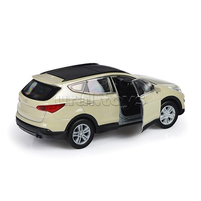 Машинка 1:38 Hyundai Santa Fe, пруж. мех., цв. в асс.