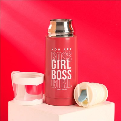 Термос Girl Boss, 350 мл, сохраняет тепло 8 ч