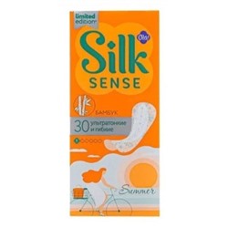 Прокладки Ola! Silk Sense Light тонкие ежеднtdyst стринг-мультиформ ароматизированные Бамбук 30 шт