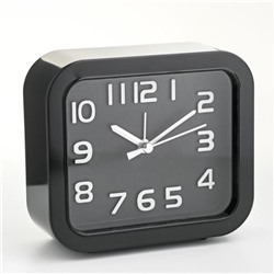 Часы - будильник настольные "Классика", дискретный ход, циферблат 8.5 х 10 см, 11 х 12 см