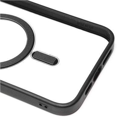 Чехол-накладка - SM004 SafeMag для "Apple iPhone 14 Plus" (black)